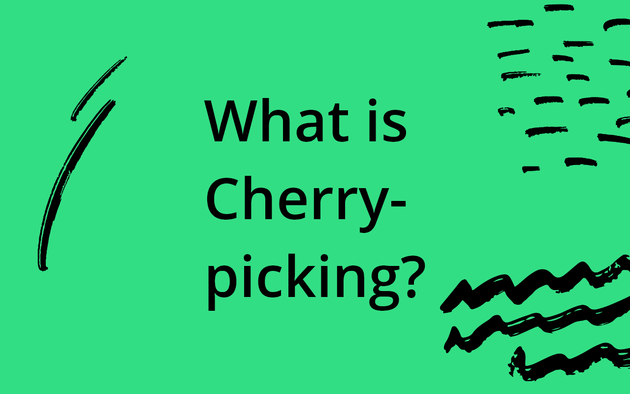 What is cherry picking?